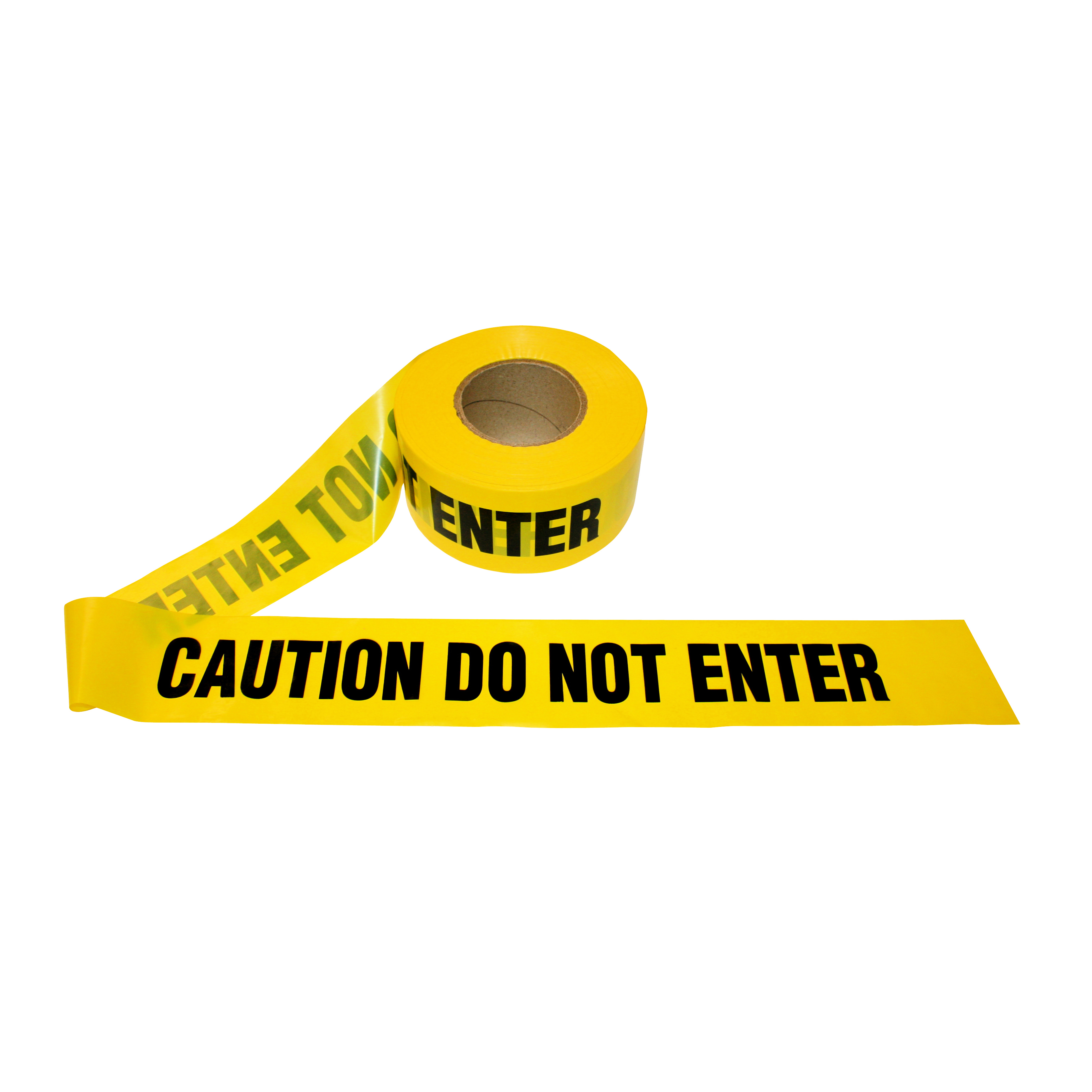 3 MIL YELLOW CAUTION DO NOT ENTER