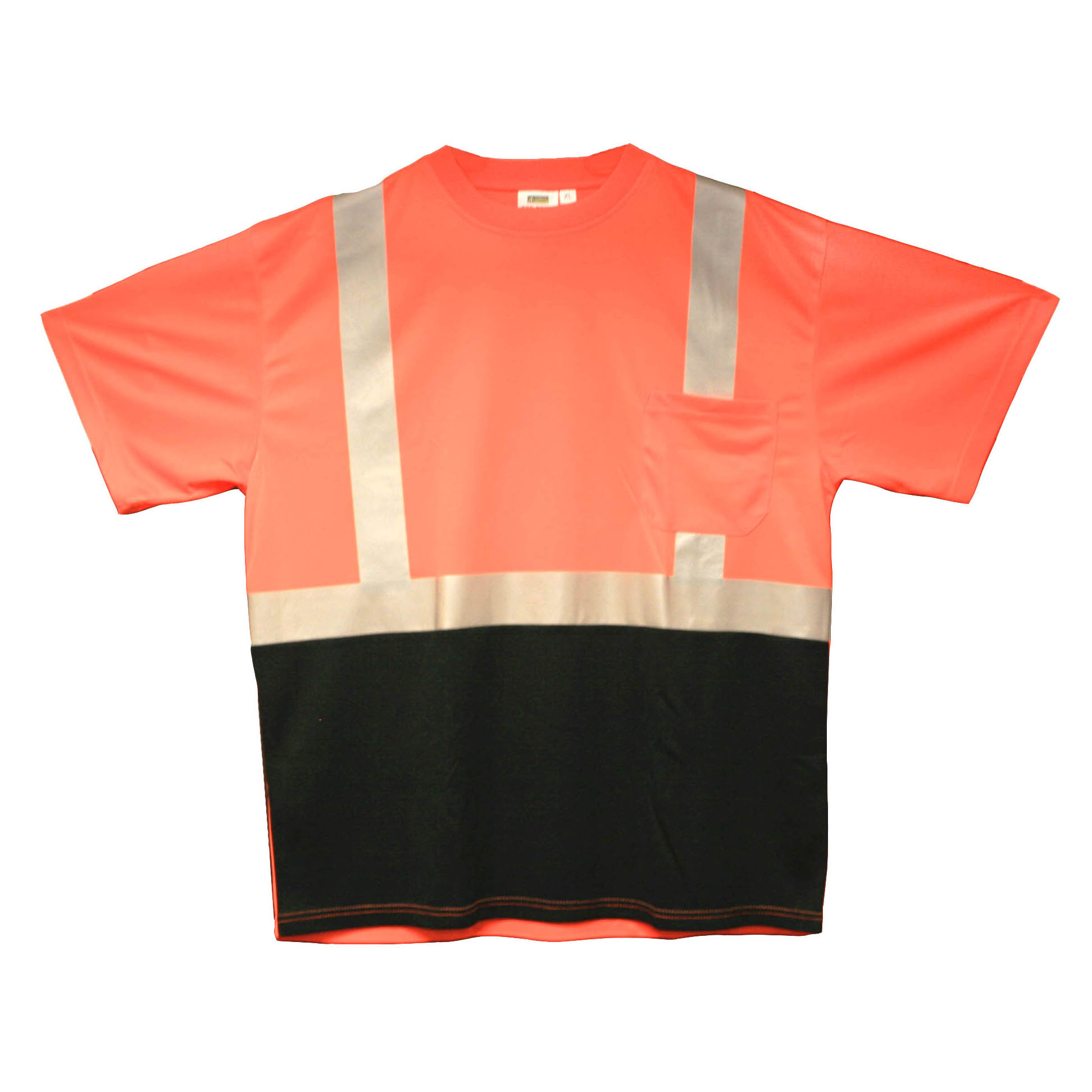 COR-BRITE™ CLASS 2, ORANGE BIRDSEYE MESH T-SHIRT, TYPE 2